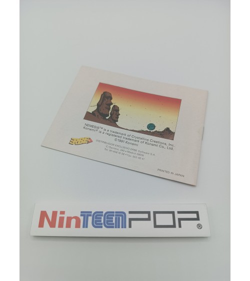 Manual Nemesis Game Boy