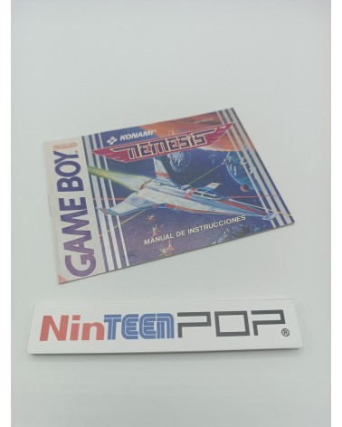 Manual Nemesis Game Boy