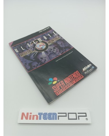 Manual Ultimate Mortal Kombat 3 Super Nintendo