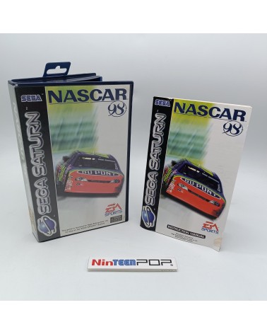 Caja + manual Nascar 98 Saturn