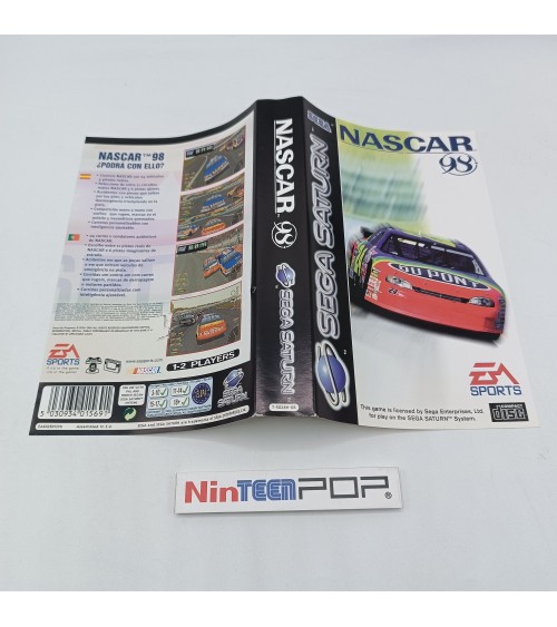 Caja + manual Nascar 98 Saturn