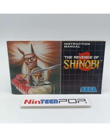 Manual The Revenge of Shinobi Mega Drive