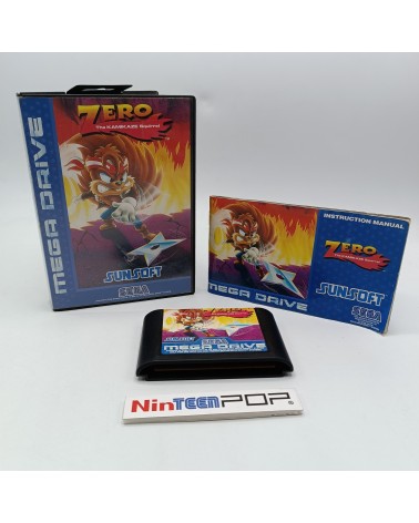 Zero The Kamikaze Squirrel Mega Drive