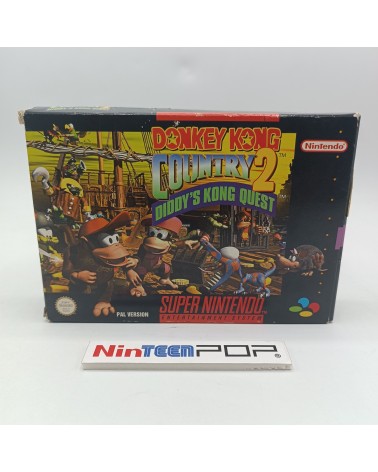 Caja Donkey Kong Country 2 Super Nintendo