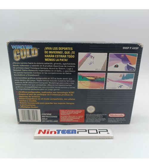 Winter Gold Super Nintendo