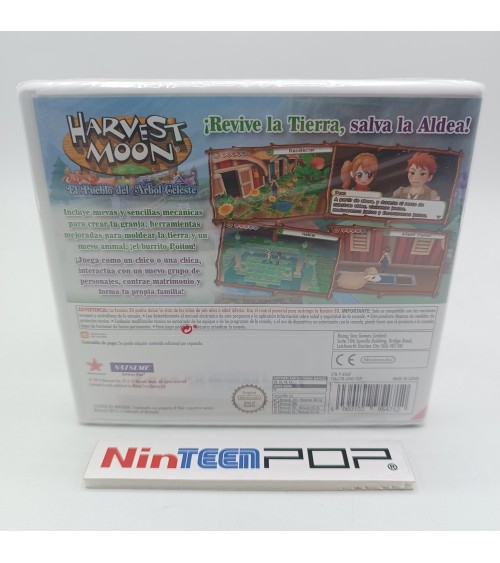 NUEVO Harvest Moon El Pueblo del Árbol Celeste Nintendo 3DS