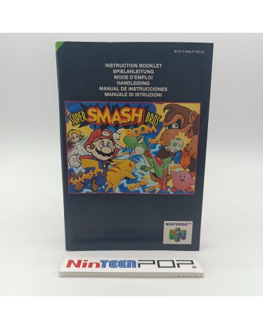 Manual Super Smash Bros Nintendo 64