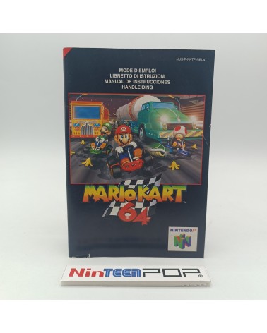 Manual Mario Kart 64 Nintendo 64