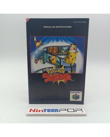 Manual Pokémon Snap Nintendo 64