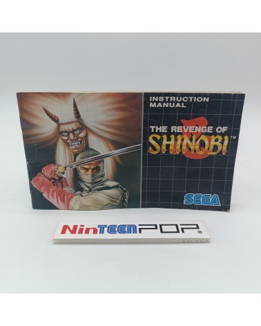 Manual The Revenge of Shinobi Mega Drive