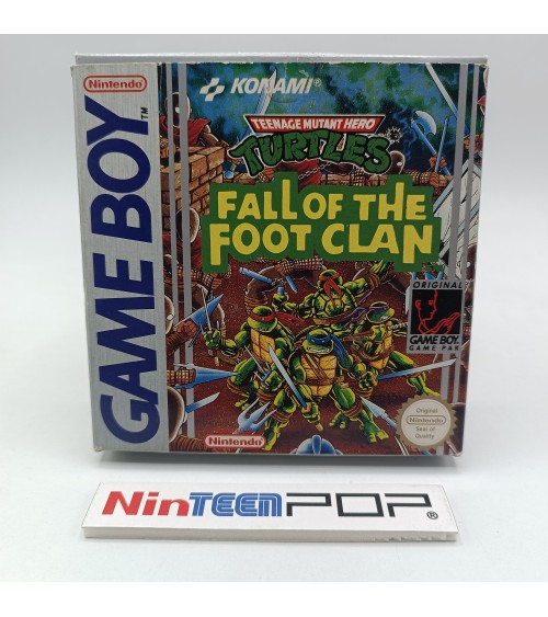 Turtles Fall of the Foot Clan Game Boy