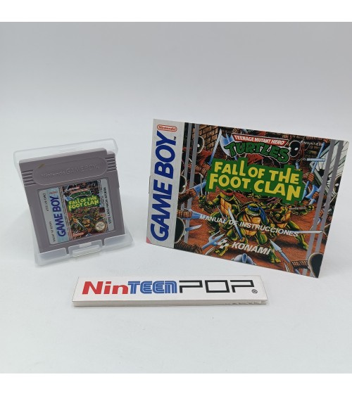 Turtles Fall of the Foot Clan Game Boy