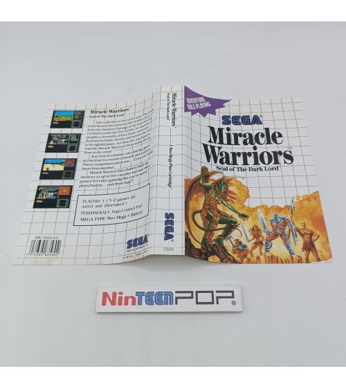 Miracle Warriors Master System