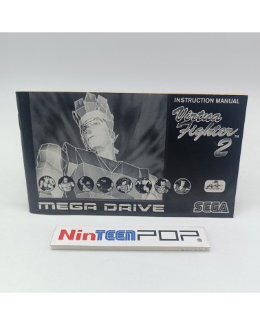 Manual Virtua Fighter 2 Mega Drive