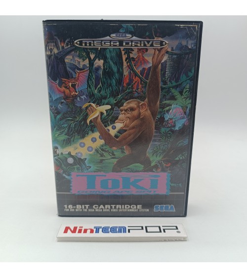 Toki Going Ape Spit Mega Drive