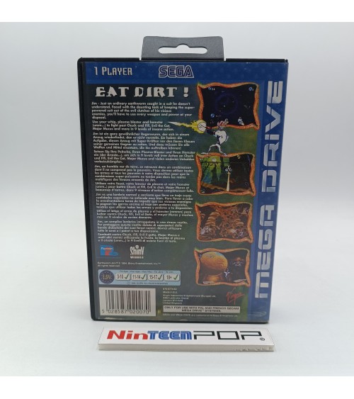 Earthworm Jim Mega Drive