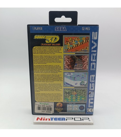 Sonic 3D Flickies' Island Mega Drive