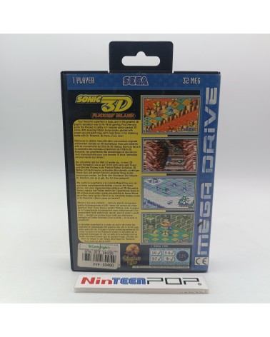 Sonic 3D Flickies' Island Mega Drive