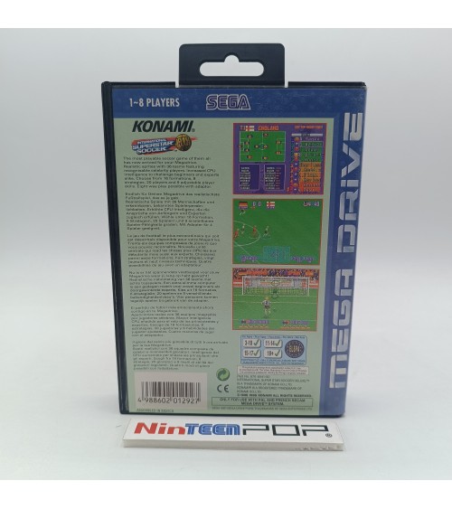 International Superstar Soccer Deluxe Mega Drive