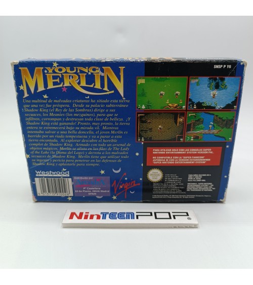 Young Merlin Super Nintendo