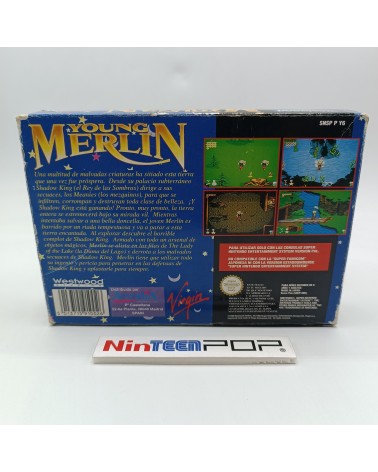 Young Merlin Super Nintendo