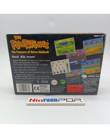 The Flintstones The Treasure of Sierra Madrock Super Nintendo