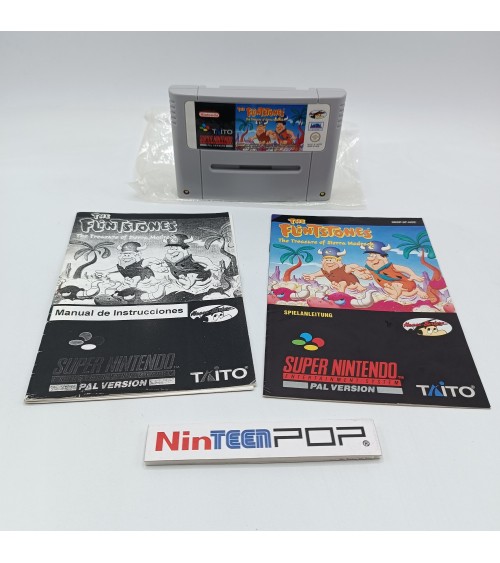 The Flintstones The Treasure of Sierra Madrock Super Nintendo