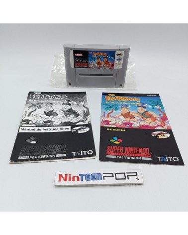 The Flintstones The Treasure of Sierra Madrock Super Nintendo