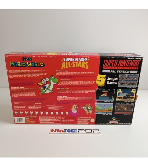 Super Nintendo Super Mario 5 Stars Pack