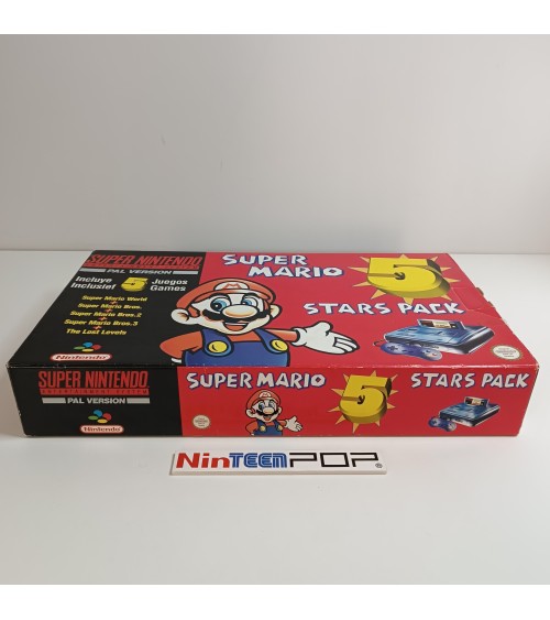 Super Nintendo Super Mario 5 Stars Pack