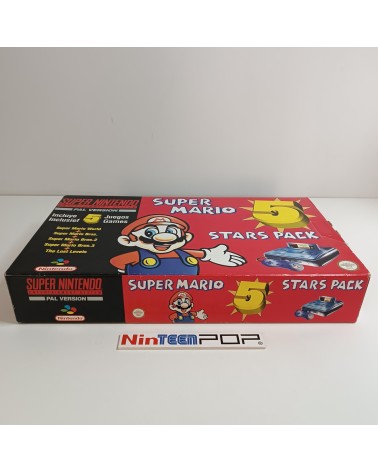 Super Nintendo Super Mario 5 Stars Pack