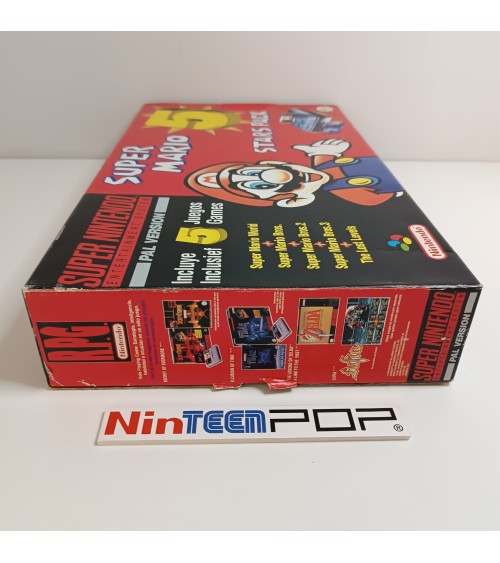 Super Nintendo Super Mario 5 Stars Pack