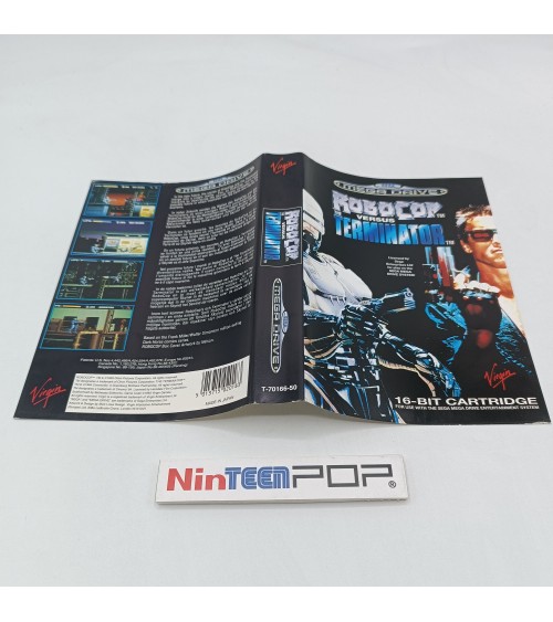 Robocop versus The Terminator Mega Drive