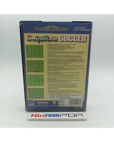 Sensible Soccer Mega Drive