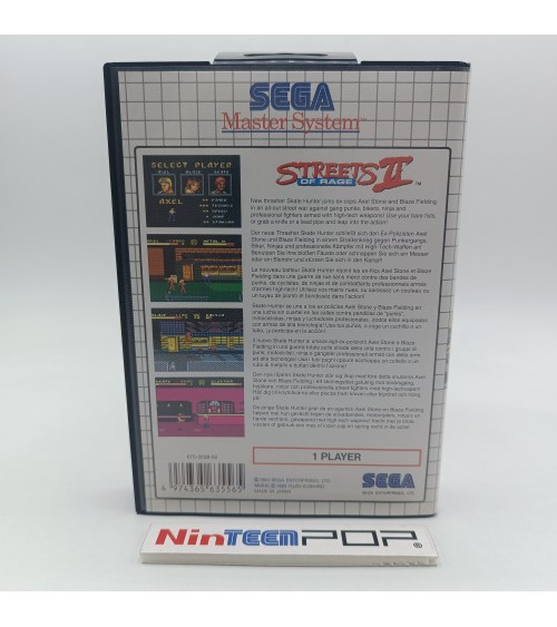 Streets of Rage II Master System