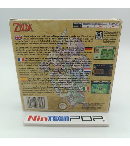 The Legend of Zelda A Link To The Past Four Swords Game Boy Advance