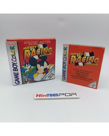 Caja/manual Mickey's Racing Adventure Game Boy Color