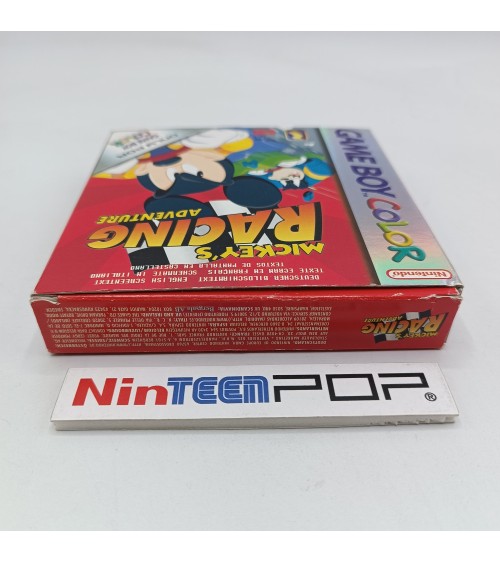 Caja/manual Mickey's Racing Adventure Game Boy Color