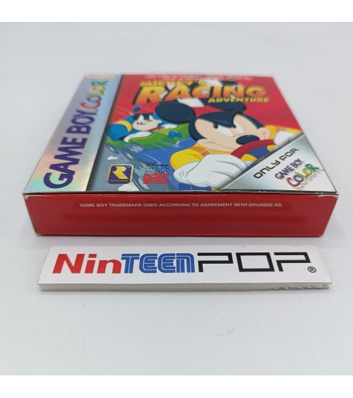 Caja/manual Mickey's Racing Adventure Game Boy Color