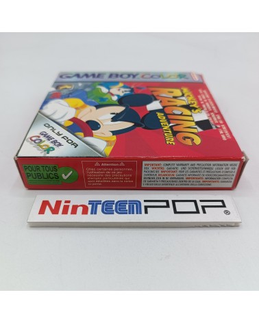 Caja/manual Mickey's Racing Adventure Game Boy Color