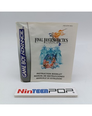 Manual Final Fantasy Tactics Advance Game Boy Advance