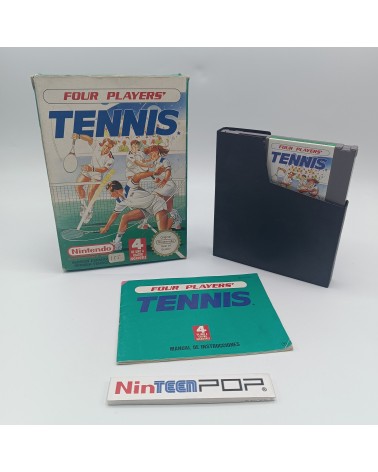 Four Players' Tennis NES