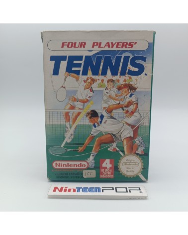 Four Players' Tennis NES