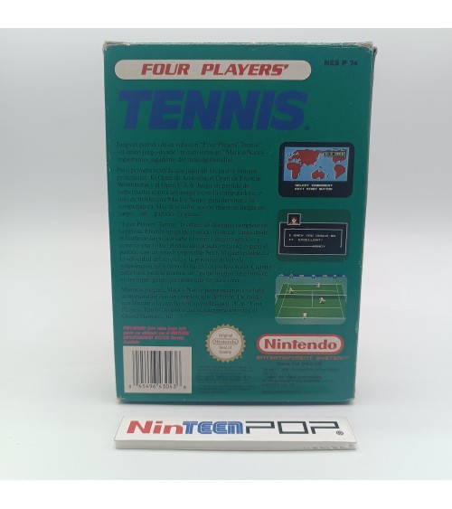 Four Players' Tennis NES