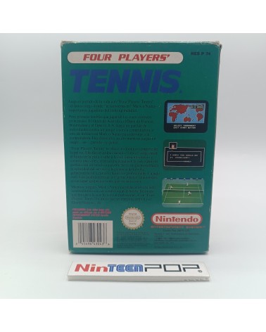 Four Players' Tennis NES