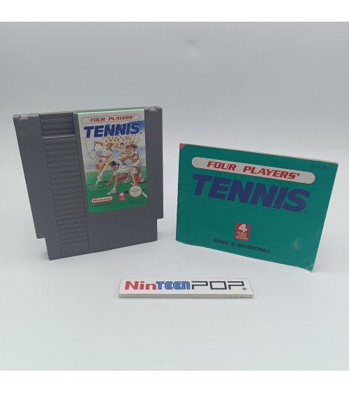 Four Players' Tennis NES