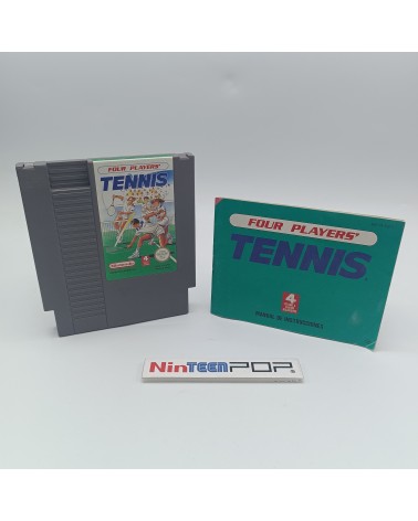 Four Players' Tennis NES