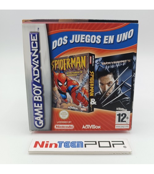 Spider-Man Mysterio's Menace/Wolverine's Revenge Game Boy Advance