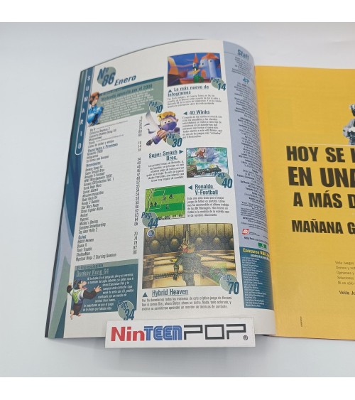 Revista Nintendo Acción 86