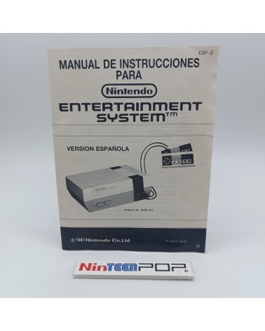 Manual Nintendo NES Spaco